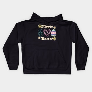 Hippie style Easter Kids Hoodie